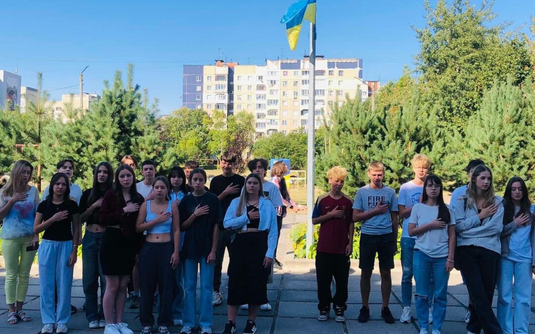 Підняття Прапора та виконання Гімну України